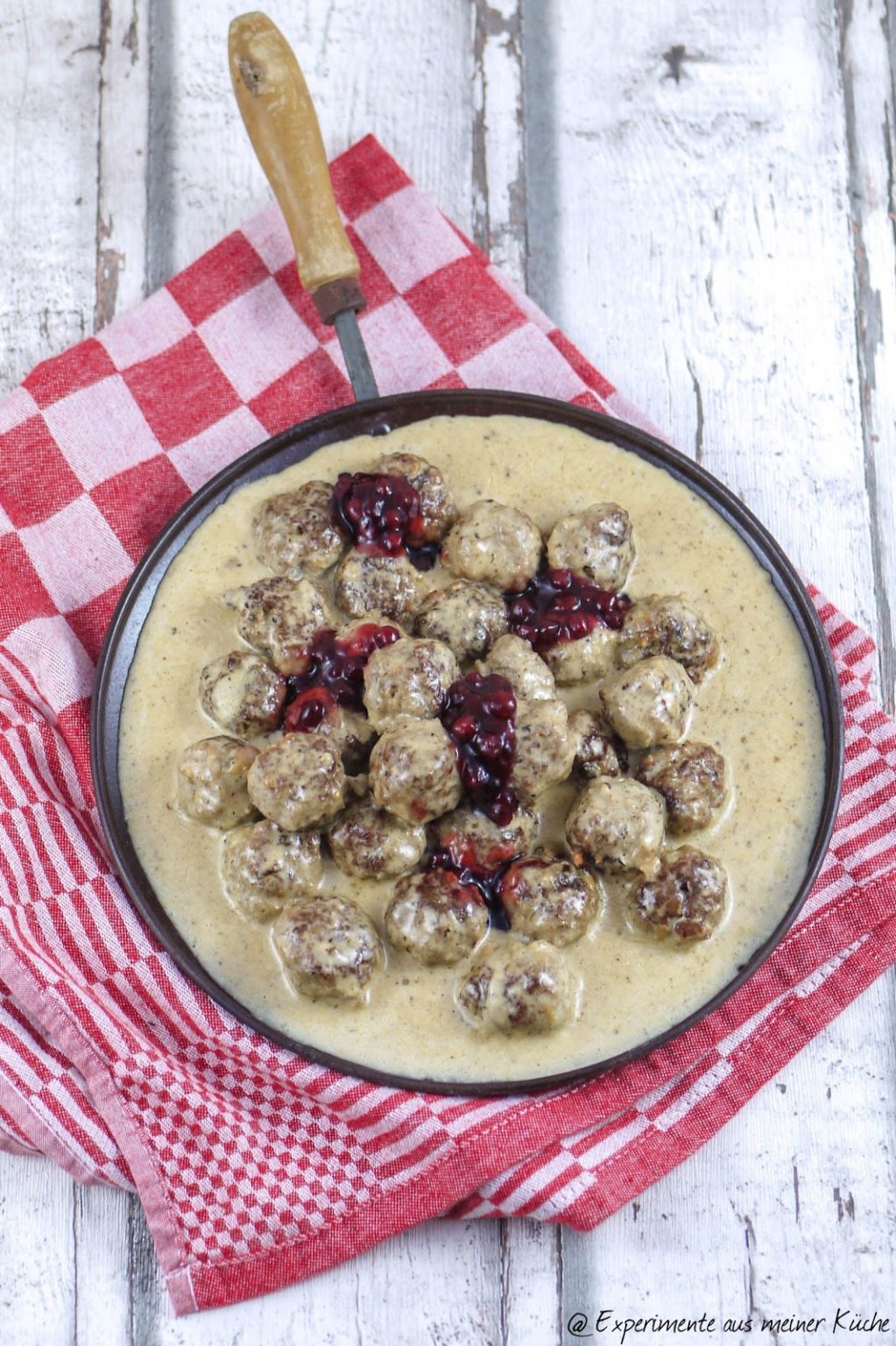 Köttbullar Rezept mit Rahmsoße