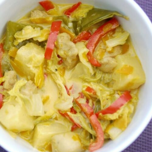 Asiatisches Hähnchencurry