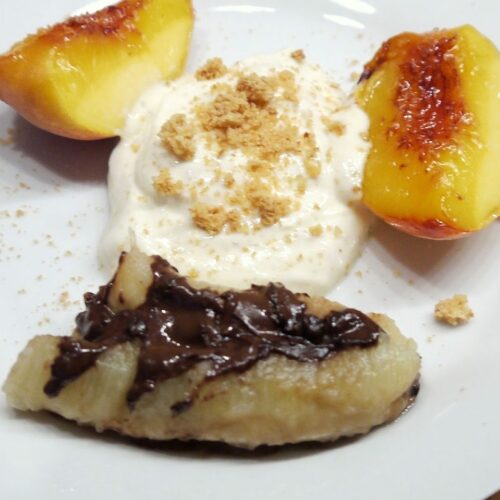 Gegrilltes Obst