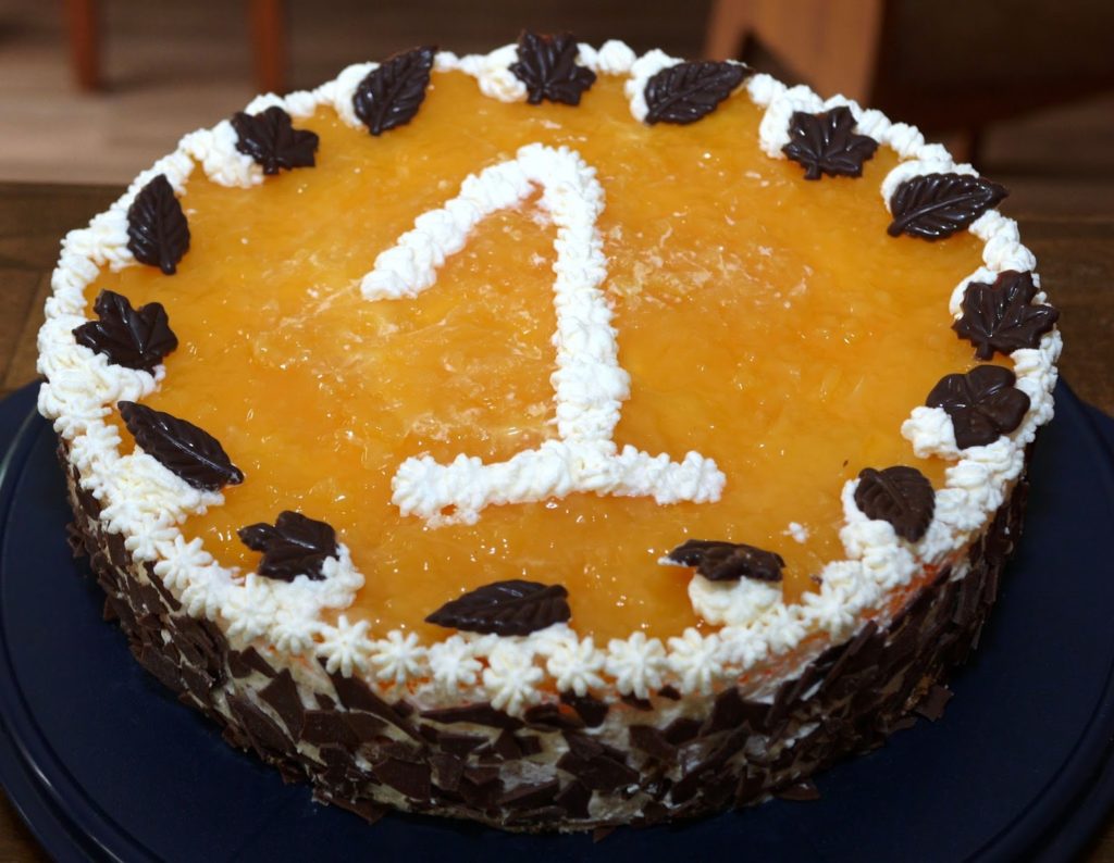 Pfirsich-Maracuja-Torte | Backen | Kuchen | Torte | Rezept