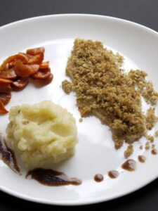 Fischfilet mit Kräuterkruste