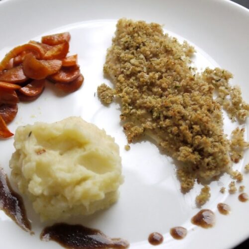Fischfilet mit Kräuterkruste