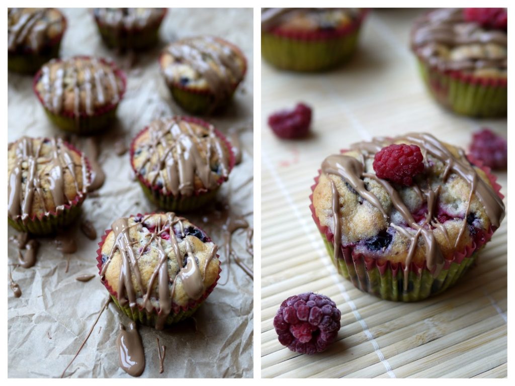 Buttermilch-Beeren-Muffins | Backen | Kuchen | Gebäck | Muffins | Rezept