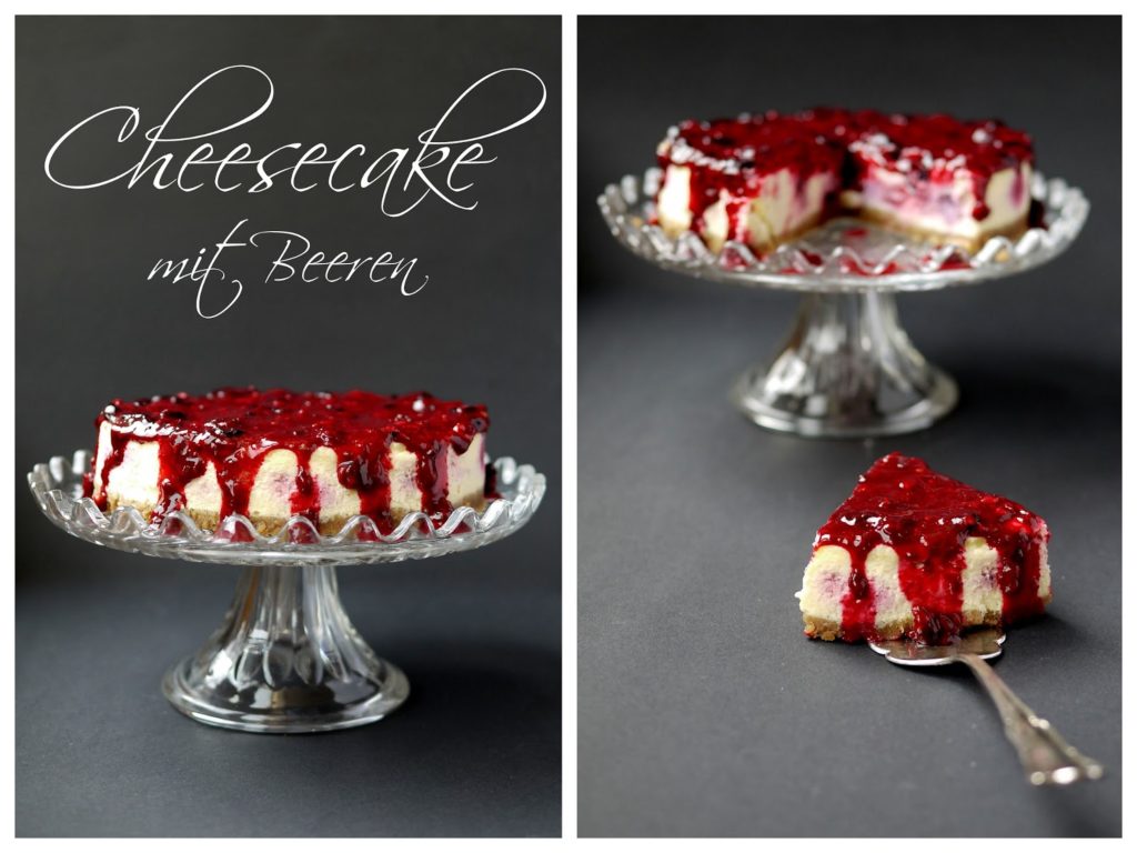 Cheesecake mit Beeren | Backen | Kuchen | Rezept