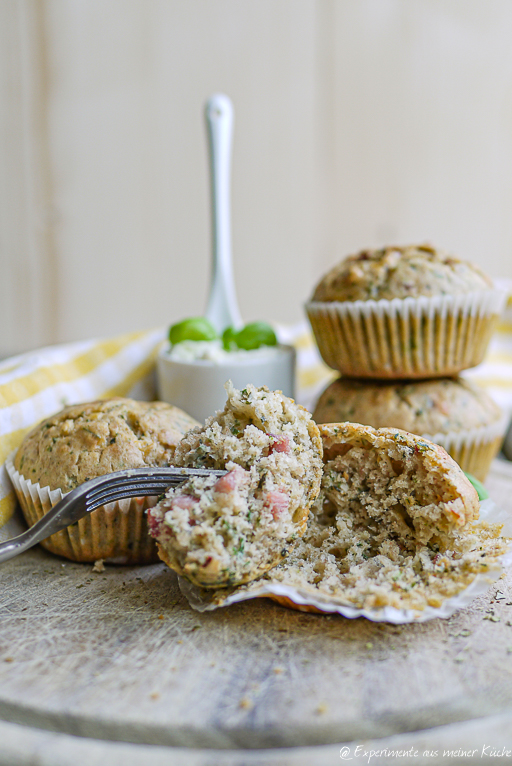 Kräuter-Schinken-Muffins