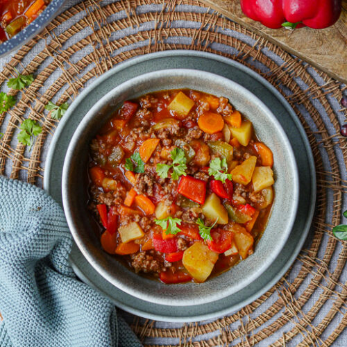 Bauerntopf mit Hackfleisch Rezept