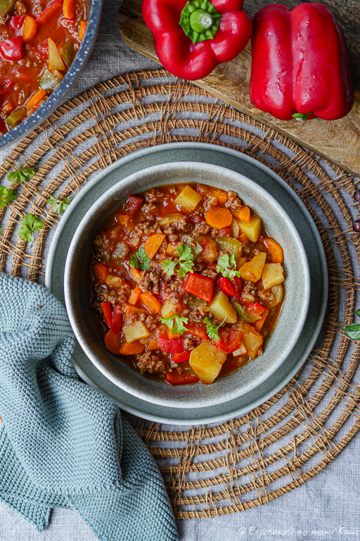 Bauerntopf mit Hackfleisch Rezept