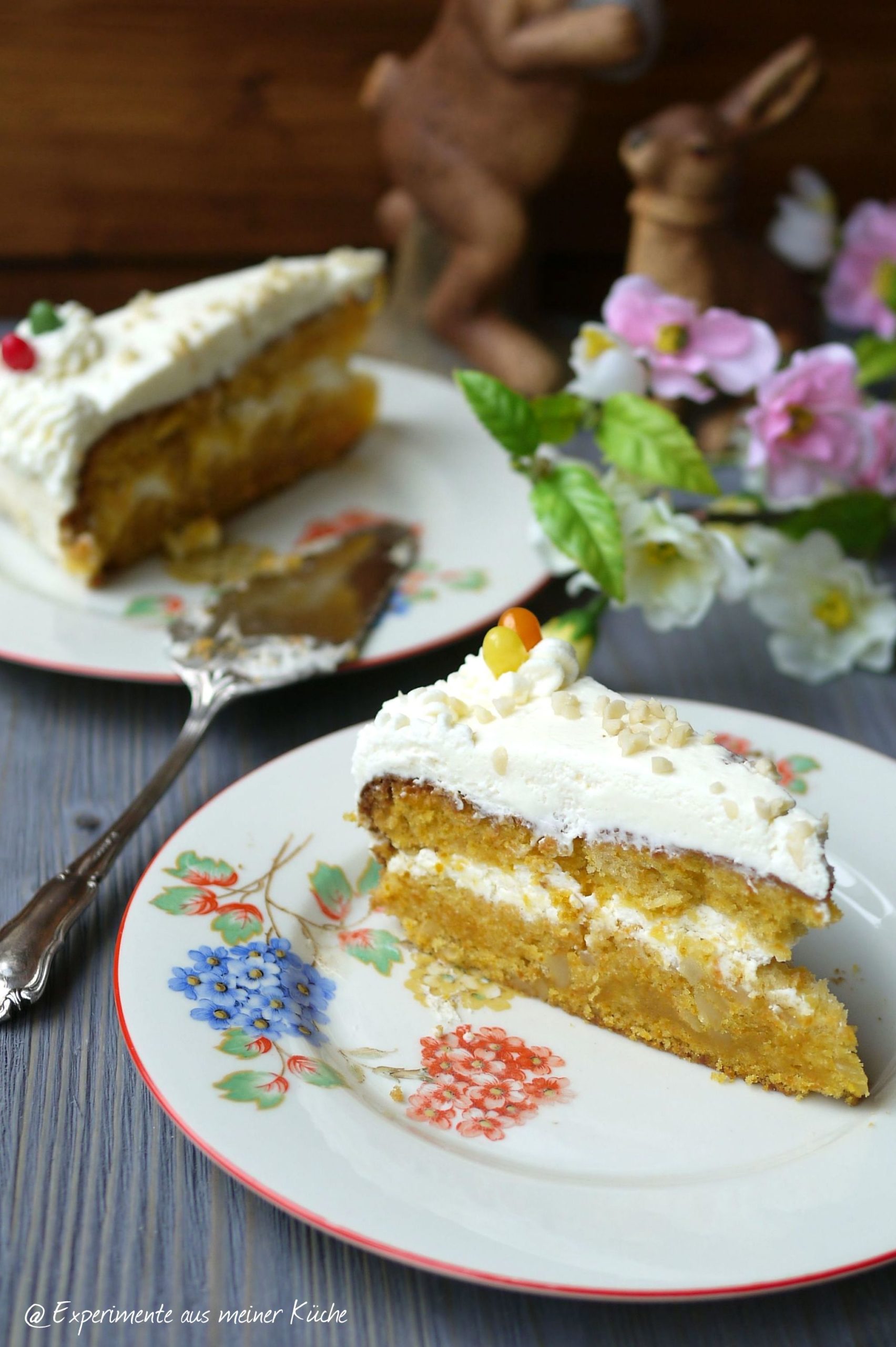 Möhrentorte zu Ostern - Experimente aus meiner Küche
