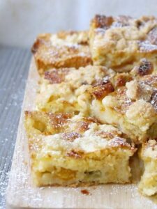 Rhabarbe-Aprikosen-Kuchen