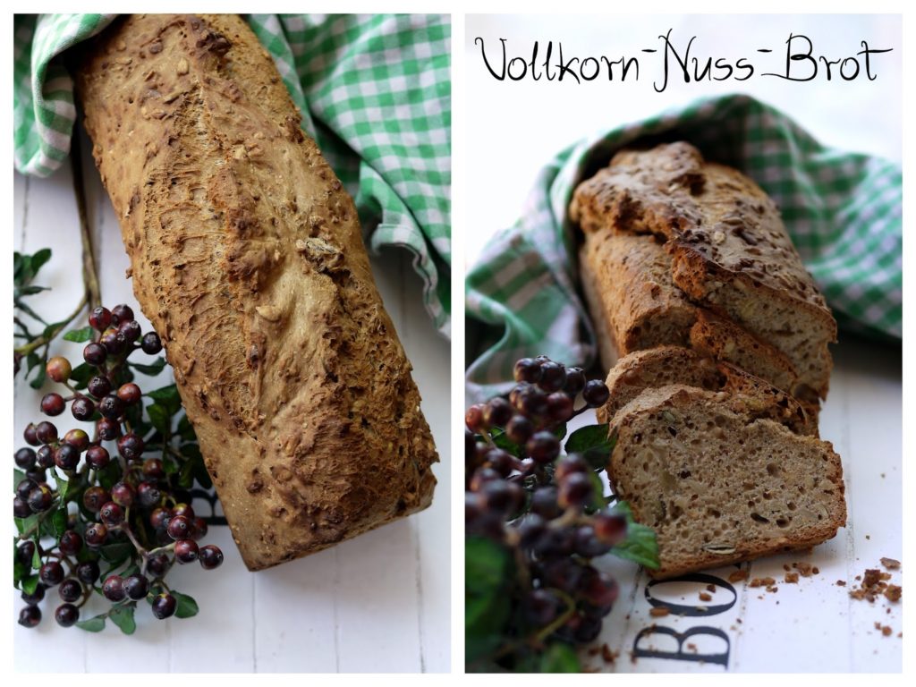 Experimente aus meiner Küche: Vollkorn-Nuss-Brot