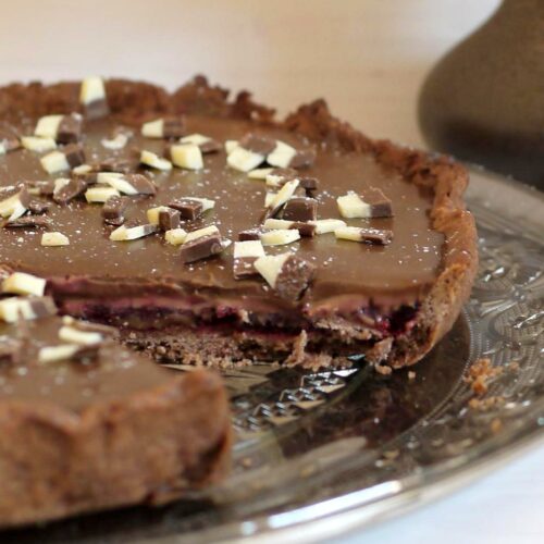Schoko-Beeren-Tarte
