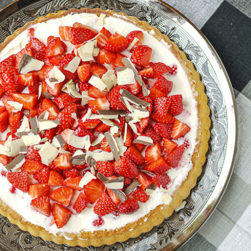 Erdbeertorte mit Joghurt