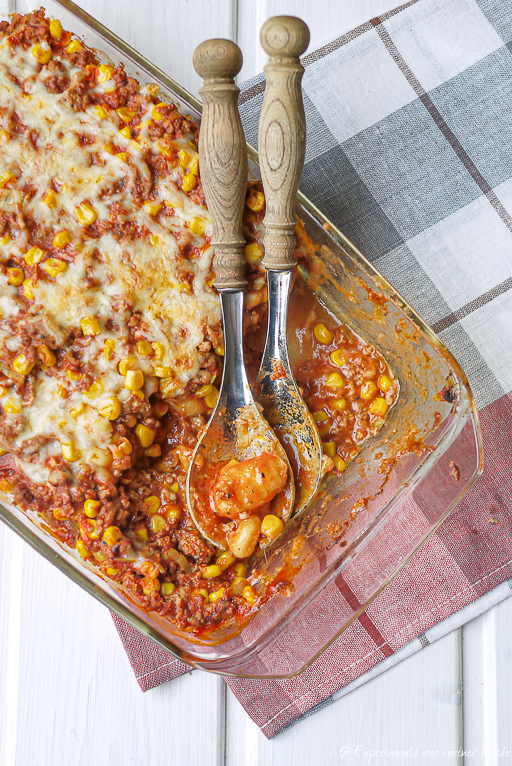 Gnocchi-Hack-Auflauf