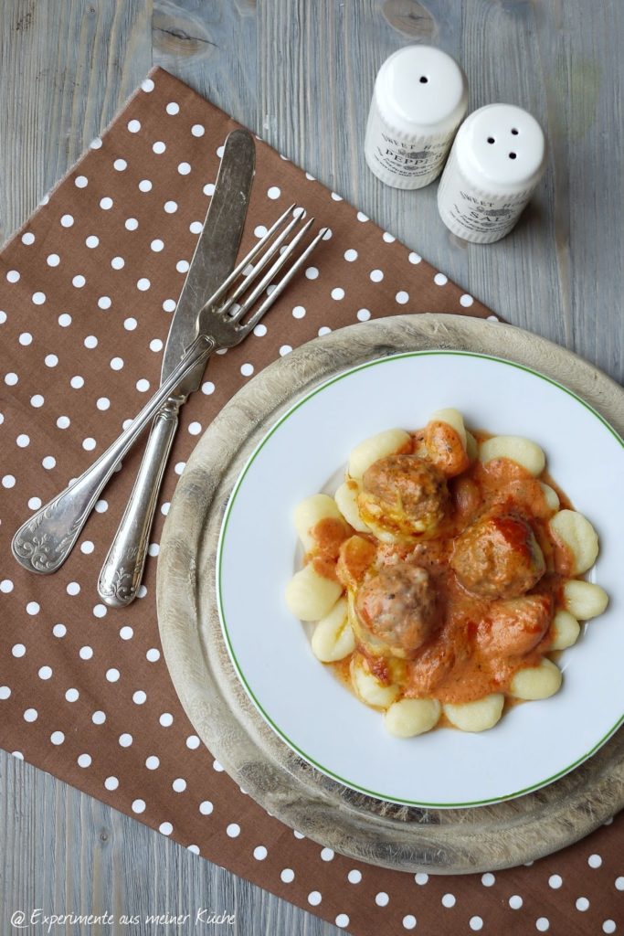 Experimente aus meiner Küche: Hackbällchen Toscana