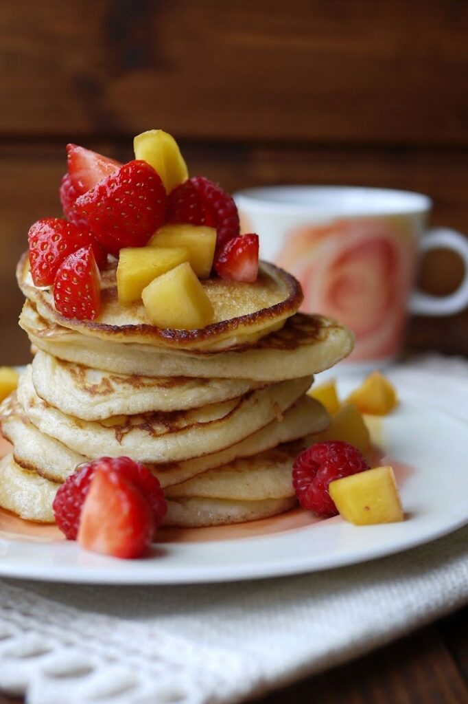 Pancakes mit Joghurt