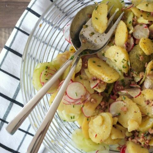 Kartoffelsalat mit Speck