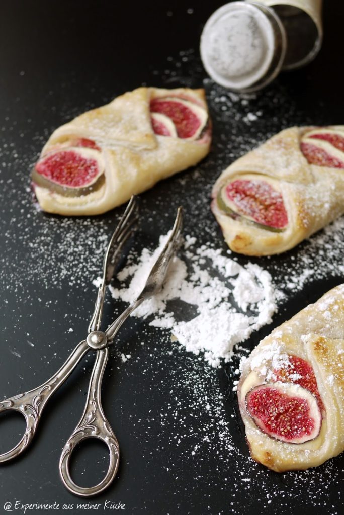 Experimente aus meiner Küche: Blätterteig-Feigen-Taschen