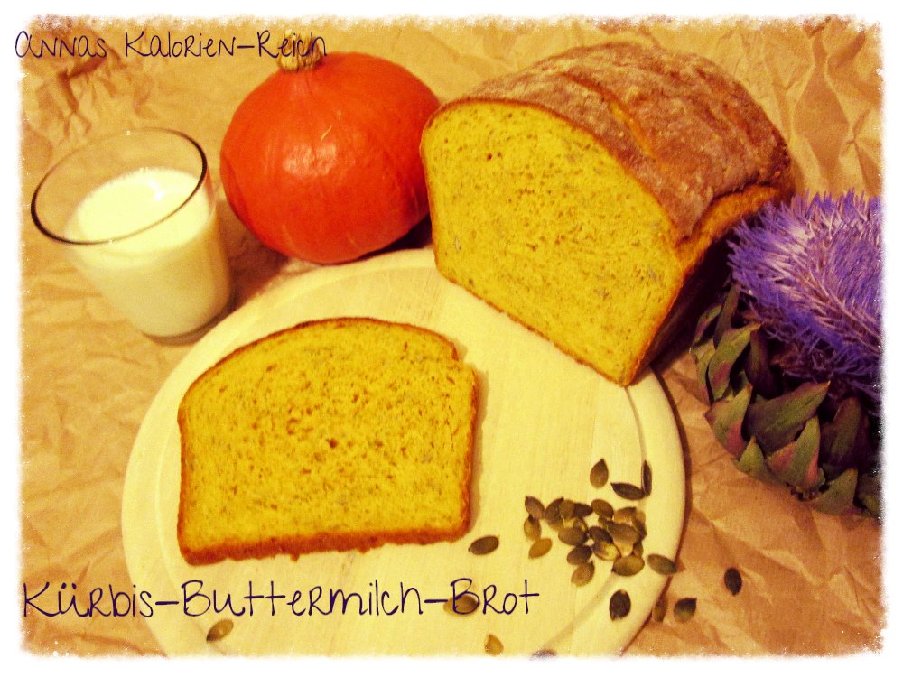 Experimente aus meiner Küche: Kürbis-Buttermilch-Brot #breadbakingfriday