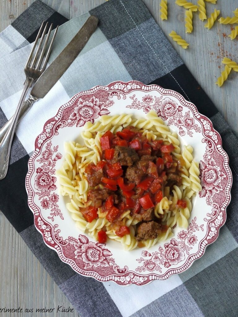 Saftiges Rindergulasch