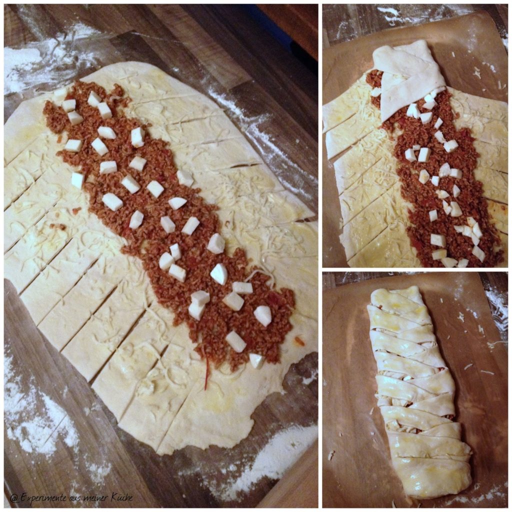 Experimente aus meiner Küche: Bolognese-Stromboli