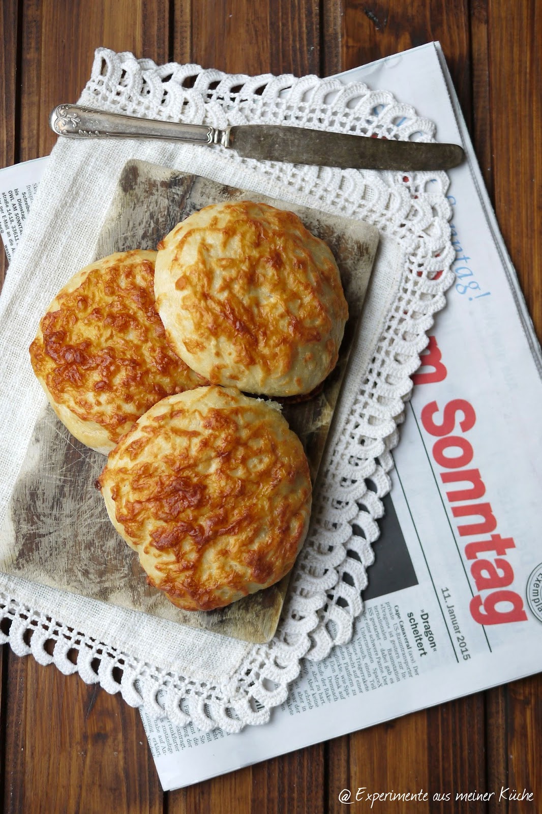 Käsebrötchen - Experimente aus meiner Küche