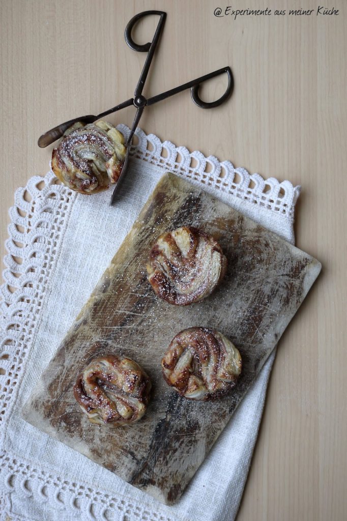 Experimente aus meiner Küche: Schoko-Blätterteig-Gebäck