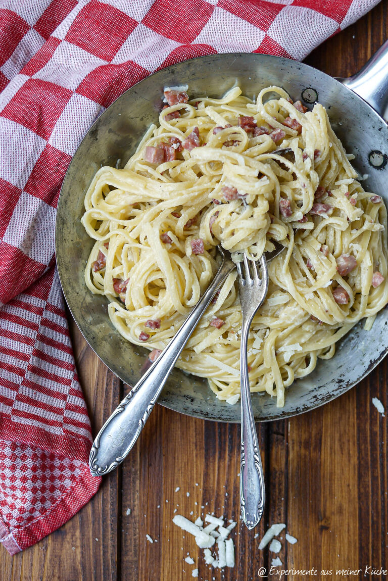 Spaghetti Carbonara in 15 Minuten