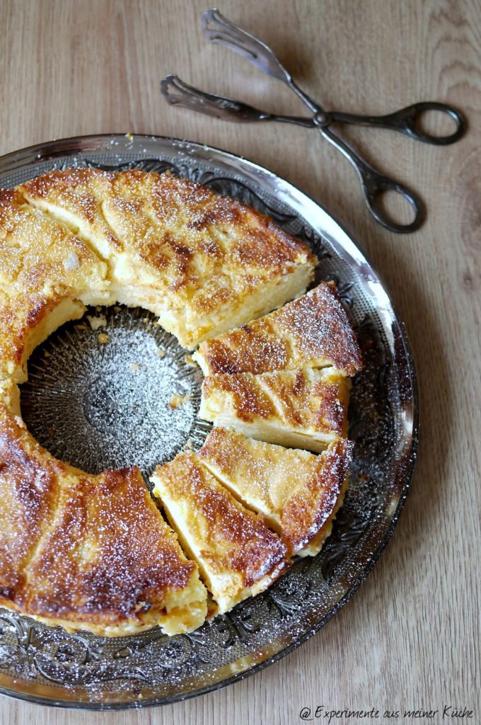 Experimente aus meiner Küche: Käsekuchen ohne Boden Omas Kuchen nach Familienrezept