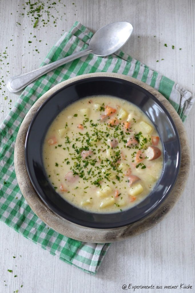 Käsesuppe mal anders - Experimente aus meiner Küche