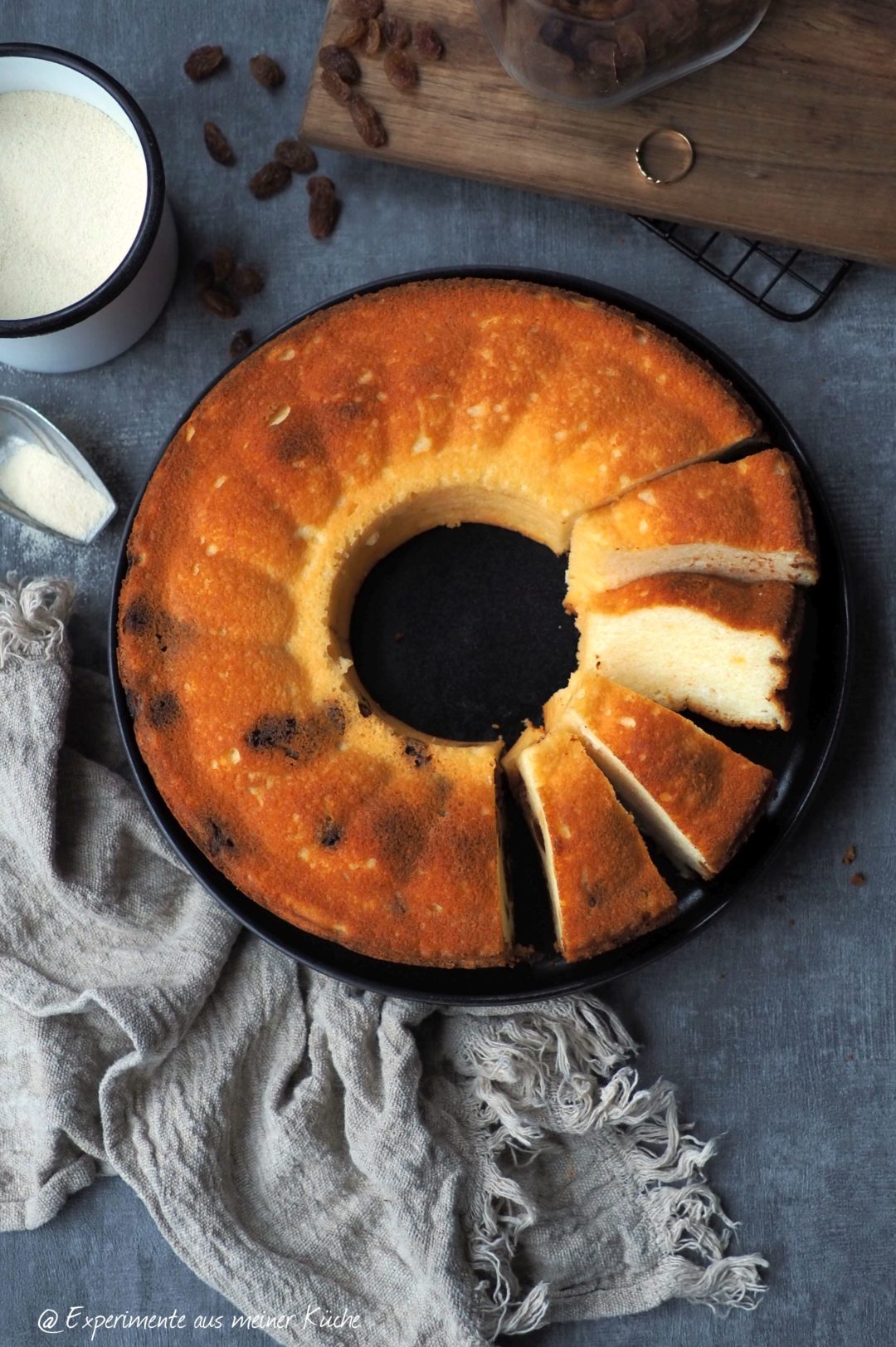 Käsekuchen ohne Boden - Ein Familienrezept