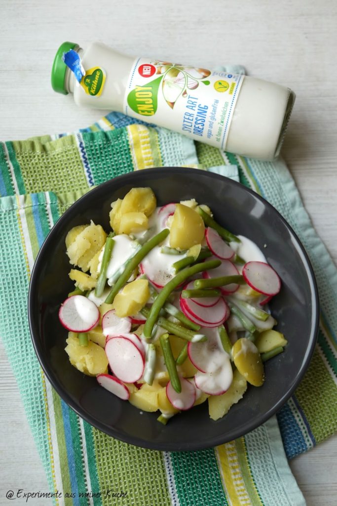 Experimente aus meiner Küche: Kartoffelsalat "Sylter Art" #enjoydressing