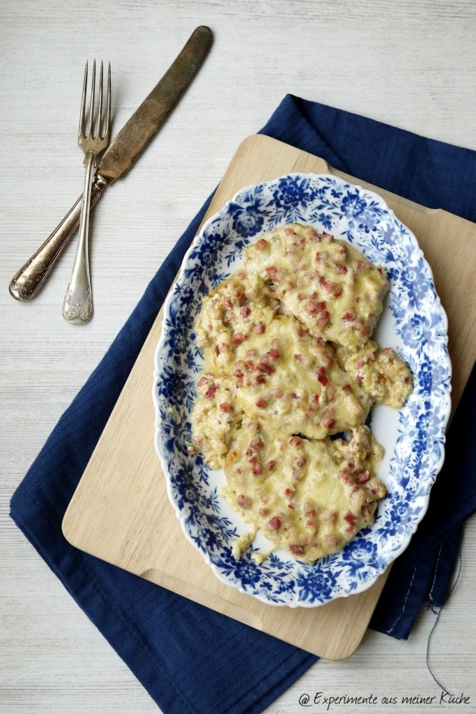 Überbackene Minutenschnitzel