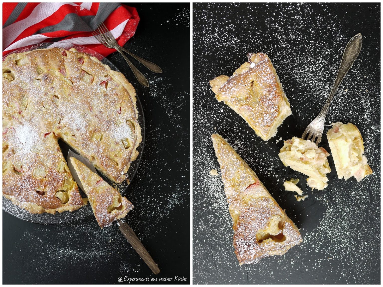 Blaubeer-Tarte mit Crème fraîche-Guss - Experimente aus meiner Küche