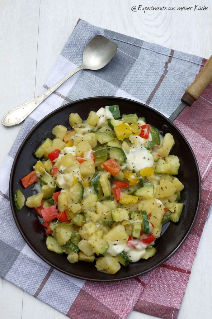 Experimente aus meiner Küche: Mediterrane Kartoffelpfanne