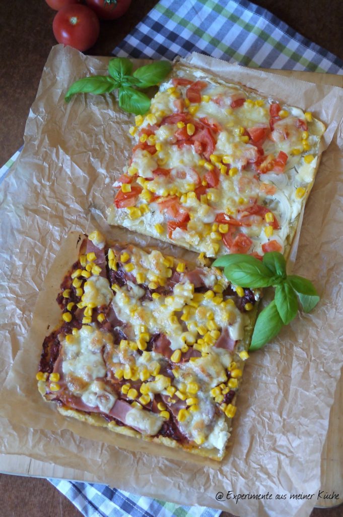 Experimente aus meiner Küche: Kloßteig-Pizza