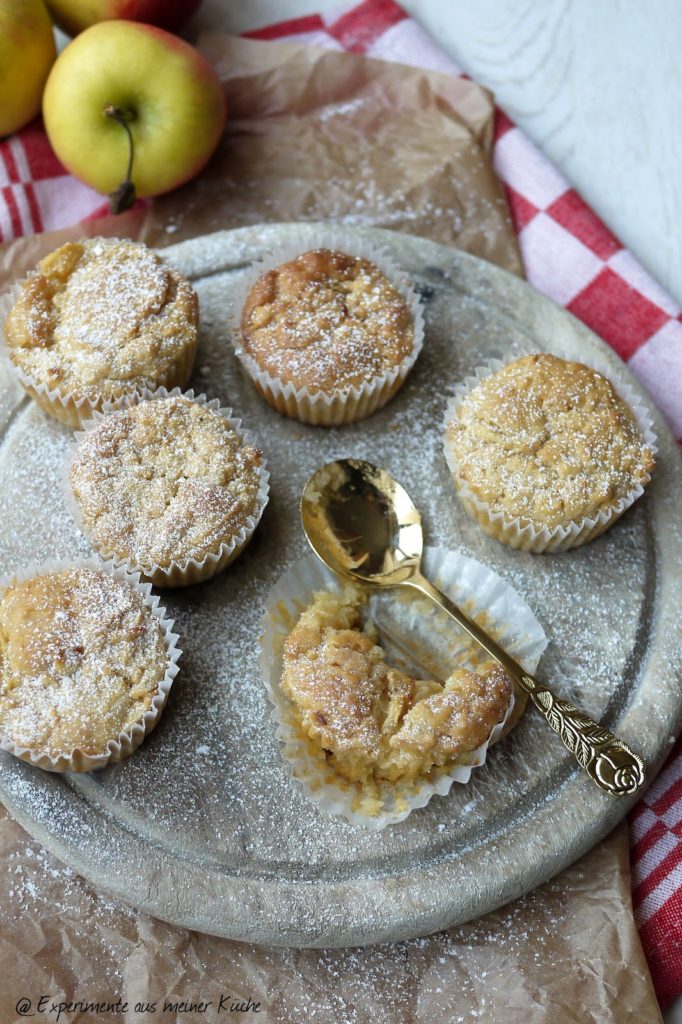 Experimente aus meiner Küche: Apfel-Zimt-Muffins #simplyyummy