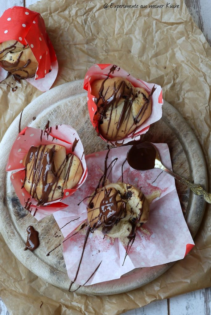 Experimente aus meiner Küche: Schokoladen-Brioche-Muffins
