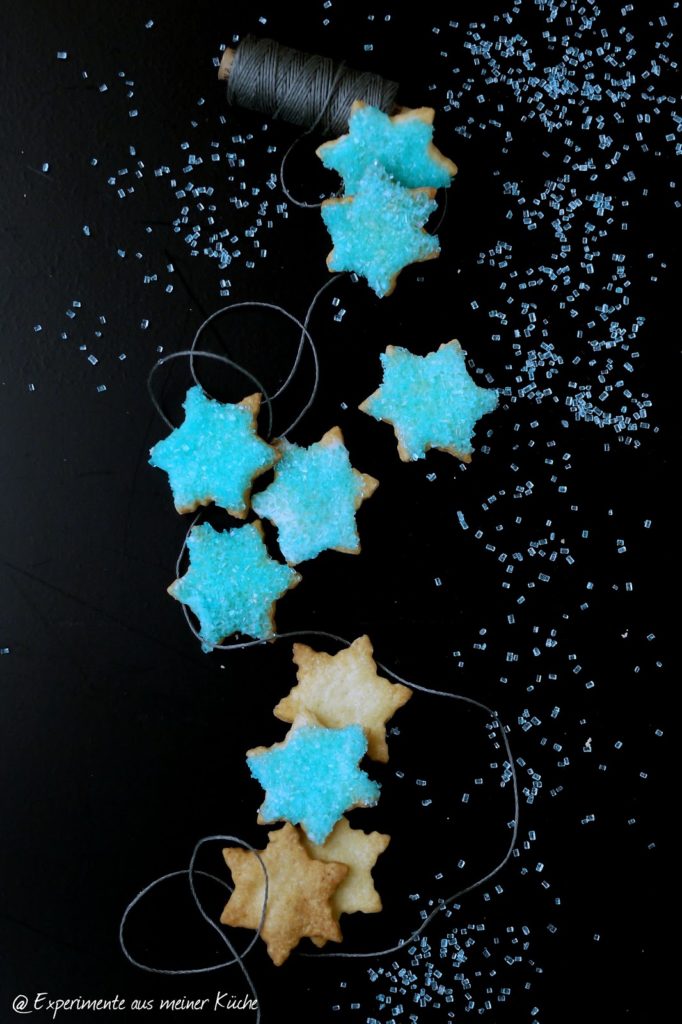 Experimente aus meiner Küche: Saure Sahne-Sterne #intelbluecake [Weihnachtsbäckerei]