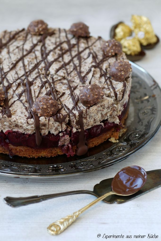 Rocher-Torte mit Schokolade