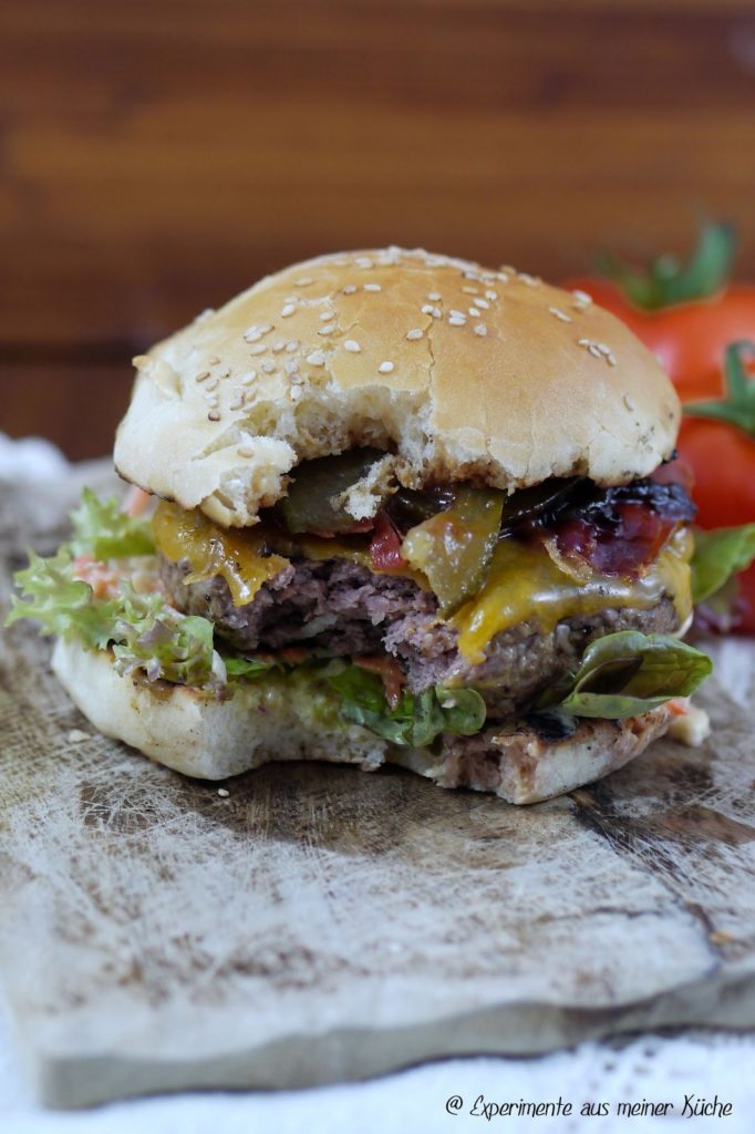 Experimente aus meiner Küche: Farmersalat - Cheeseburger {Burger Time}