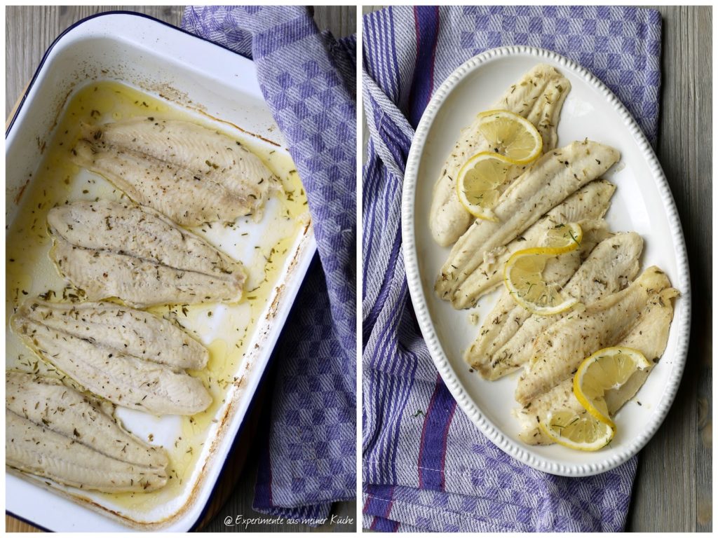 Experimente aus meiner Küche: Zitronen-Dill-Soße zu Backofenfisch