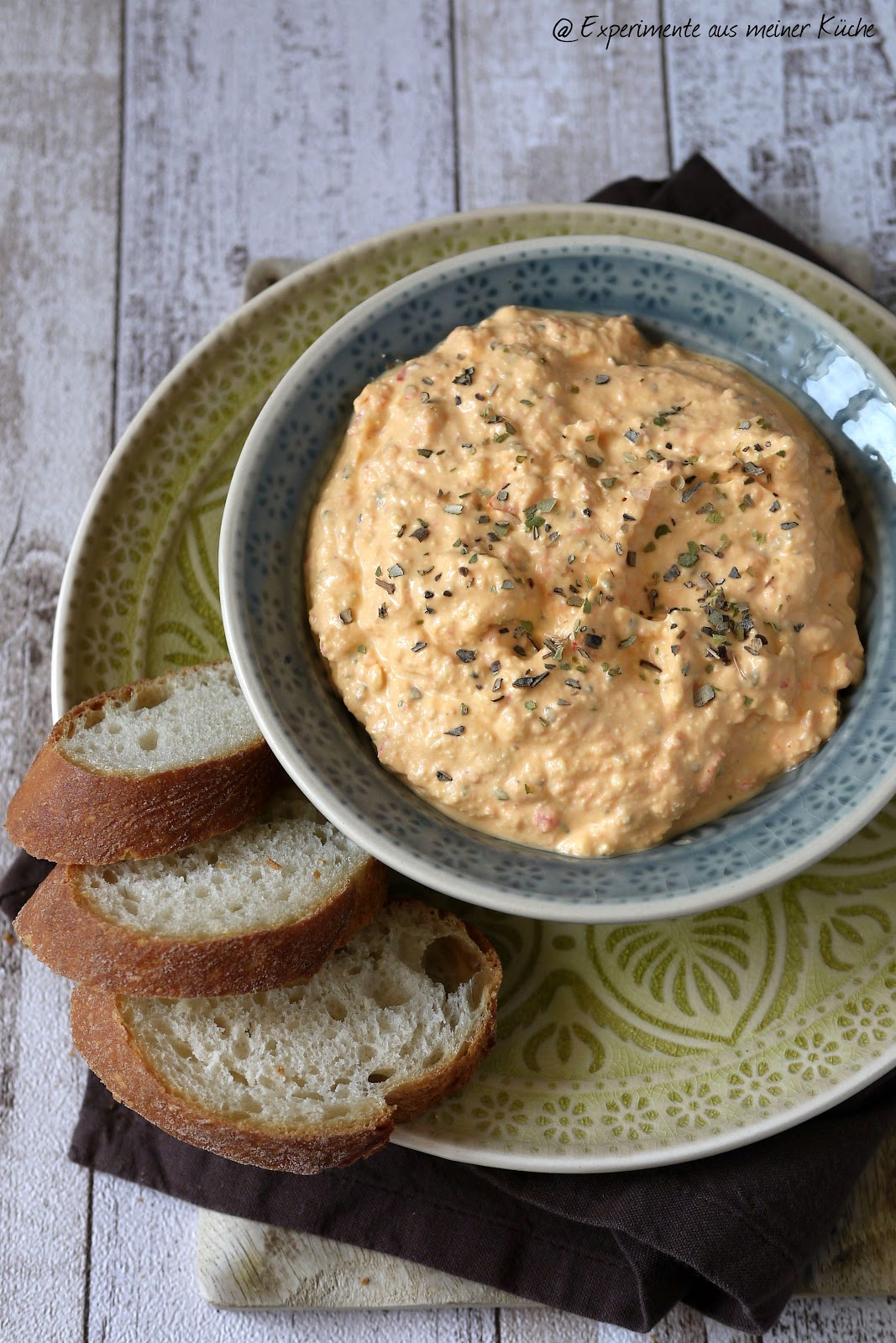 Griechischer Dip mit Feta und Frischkäse