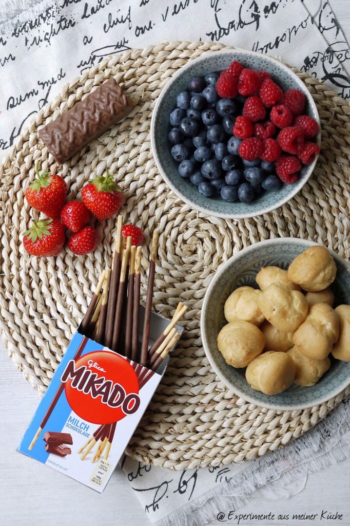 Experimente aus meiner Küche: Mikado-Obst-Spieße
