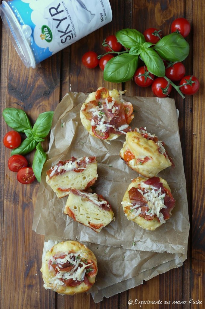Experimente aus meiner Küche: Tomaten-Muffins mit Skyr