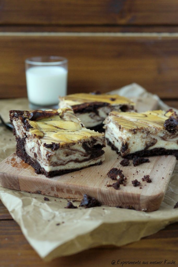 Experimente aus meiner Küche: Brownie-Käsekuchen vom Blech
