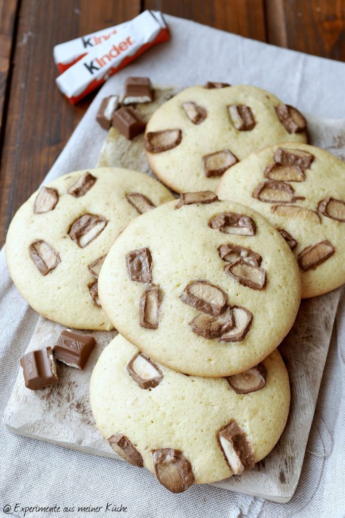 Experimente aus meiner Küche: kinder Schokolade - Cookies 