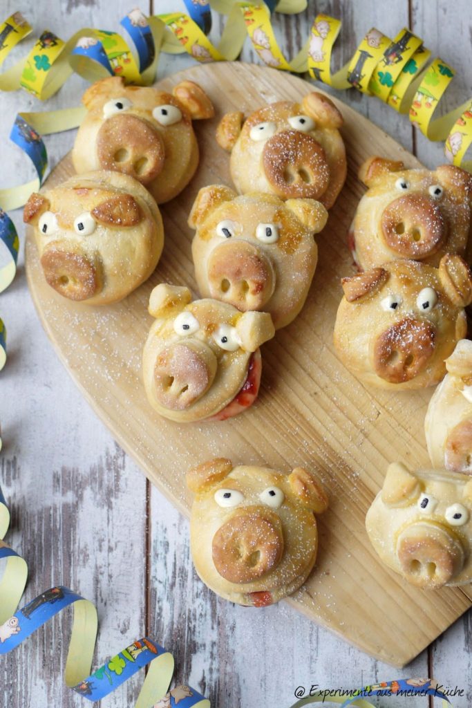 Experimente aus meiner Küche: Glücksschweinchen