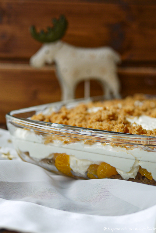 Weihnachtstiramisu mit Mandarinen