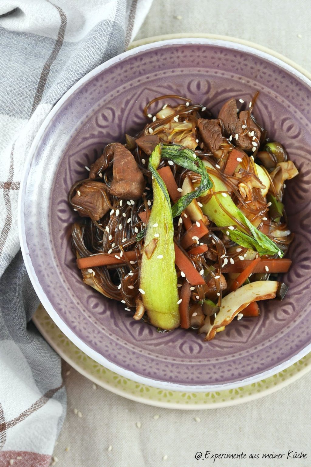 Oyakodon - Japanische Hähnchen Ei Bowl - Experimente aus meiner Küche