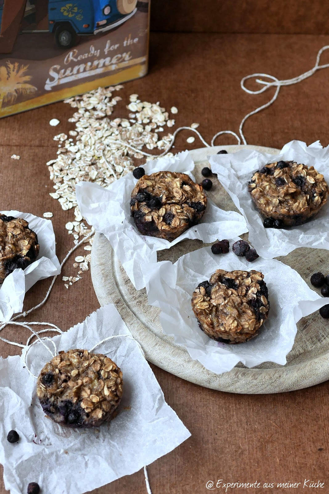 Haferflocken-Muffins mit Banane